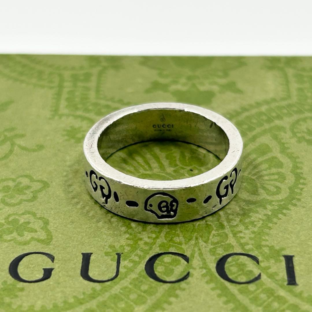 希少✨　グッチ　リング　ゴースト　スカル　ドクロ GG シルバー Ag925 楽天市場】【動画/ギフト品質/6号-23号】グッチ GUCCI リング 指輪