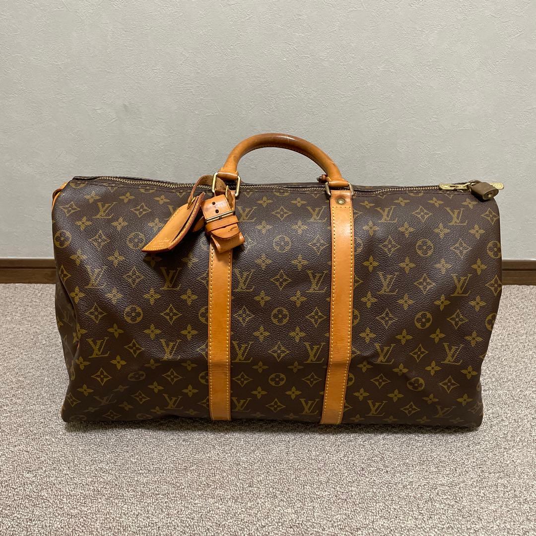 Louis Vuitton ヴィトン キーポル50 ボストンバッグ Louis Vuitton Keepall 50 Bandouliere キーポル50 Virgil Abloh