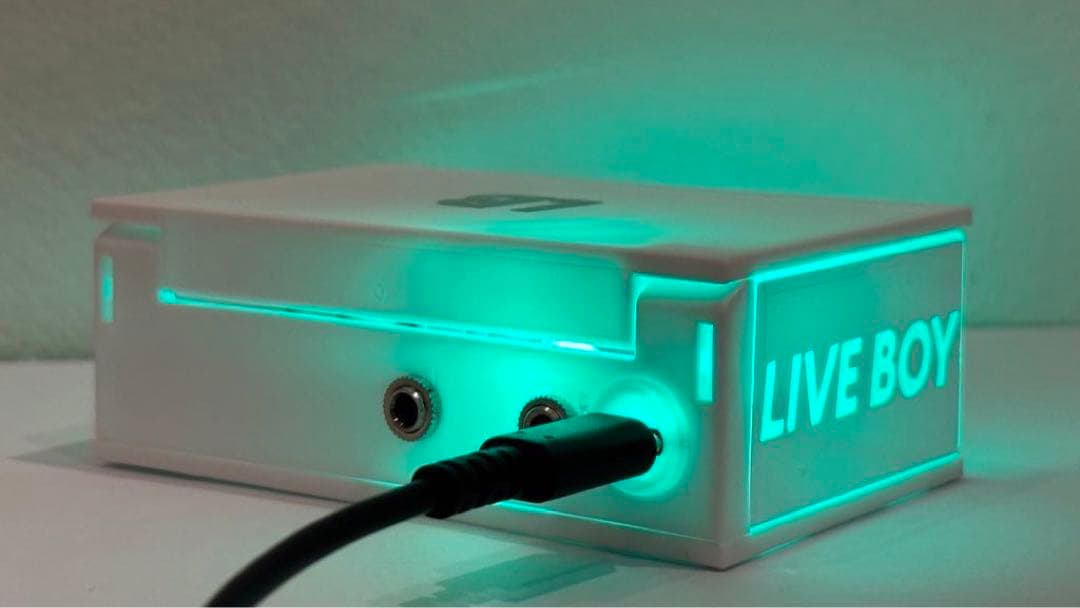 LIVEBOY V2】【Bluetooth】エメラルド リバーブユニット