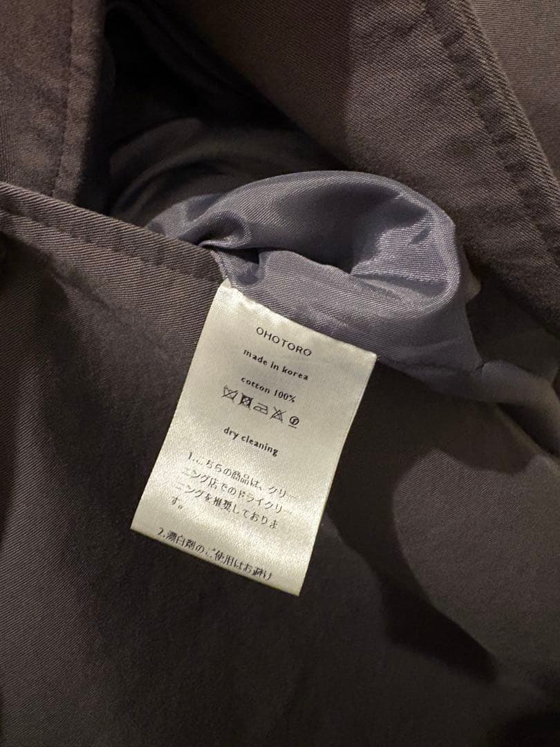 OHOTORO Firenze Trench Coat - メルカリ