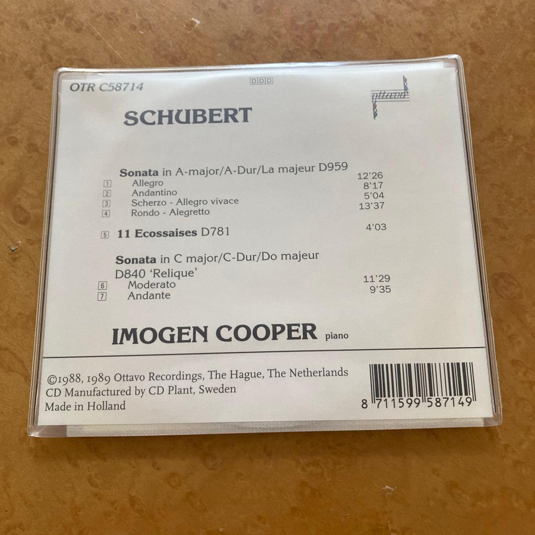輸CD クーパー／「シューベルト最後の6年 1823-1828」全6枚 - メルカリ