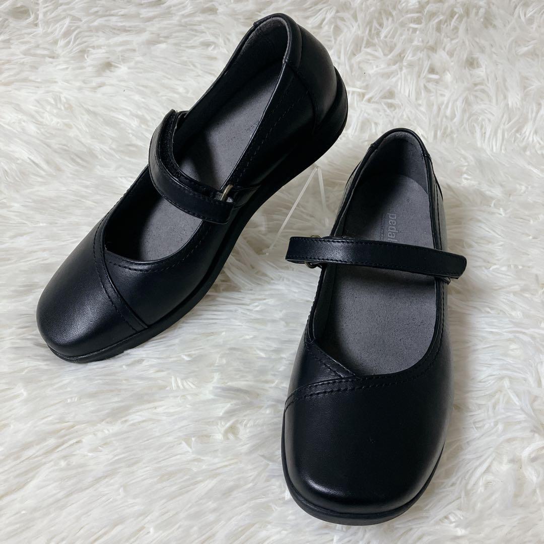 美品 Pedala ペダラ メリージェーン コンフォートシューズ 23cm PEDALA（ペダラ） asics Pedala アシックスペダラ コンフォート