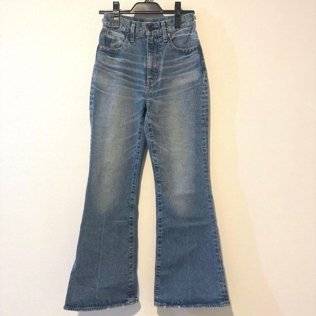 MOUSSY マウジー MVS FLARE フレアデニム パンツ 24インチ