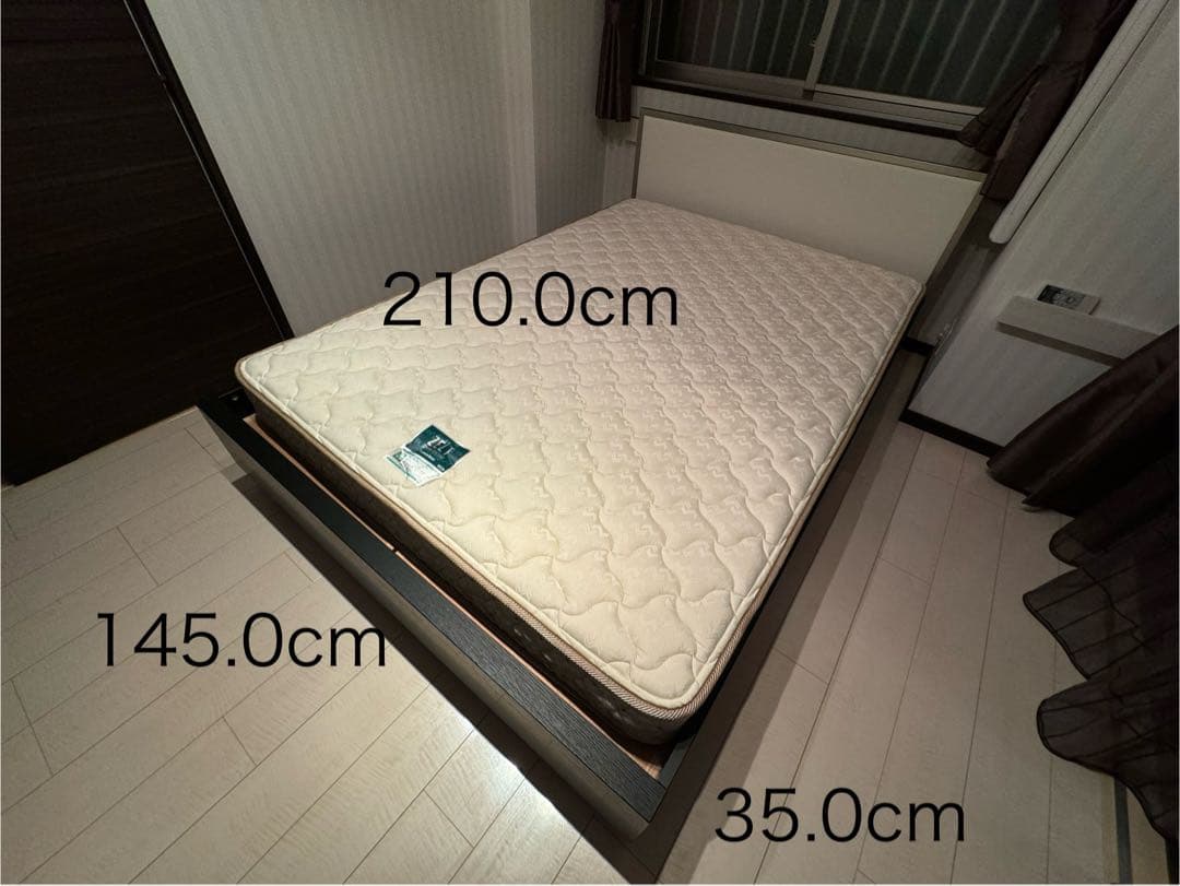 【ドリすけ】BoConceptダブルベッド＆フランスベッドマットレス 2933589.jpg?t=20230519111446