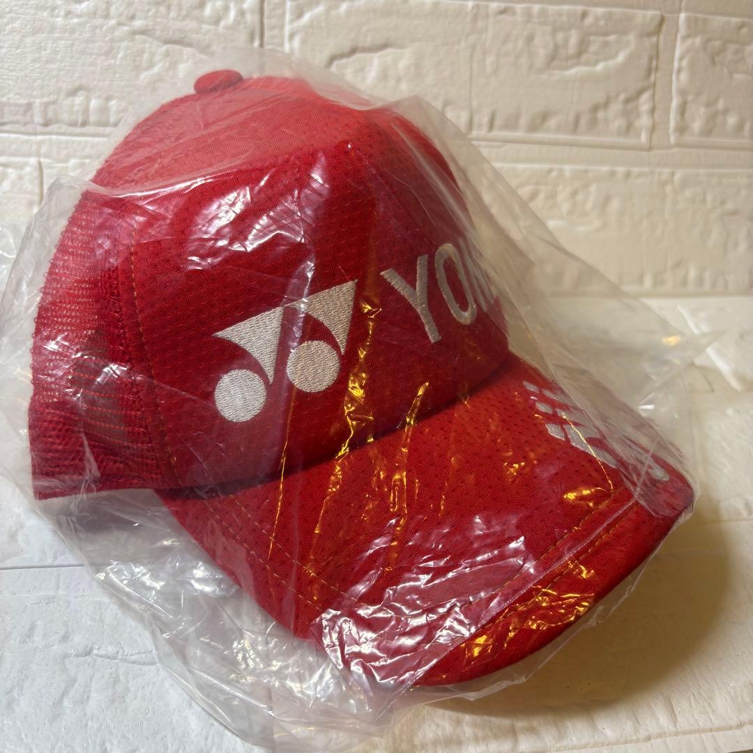 YONEXヨネックス インターハイ限定 オールジャパンキャップALLJAPAN赤