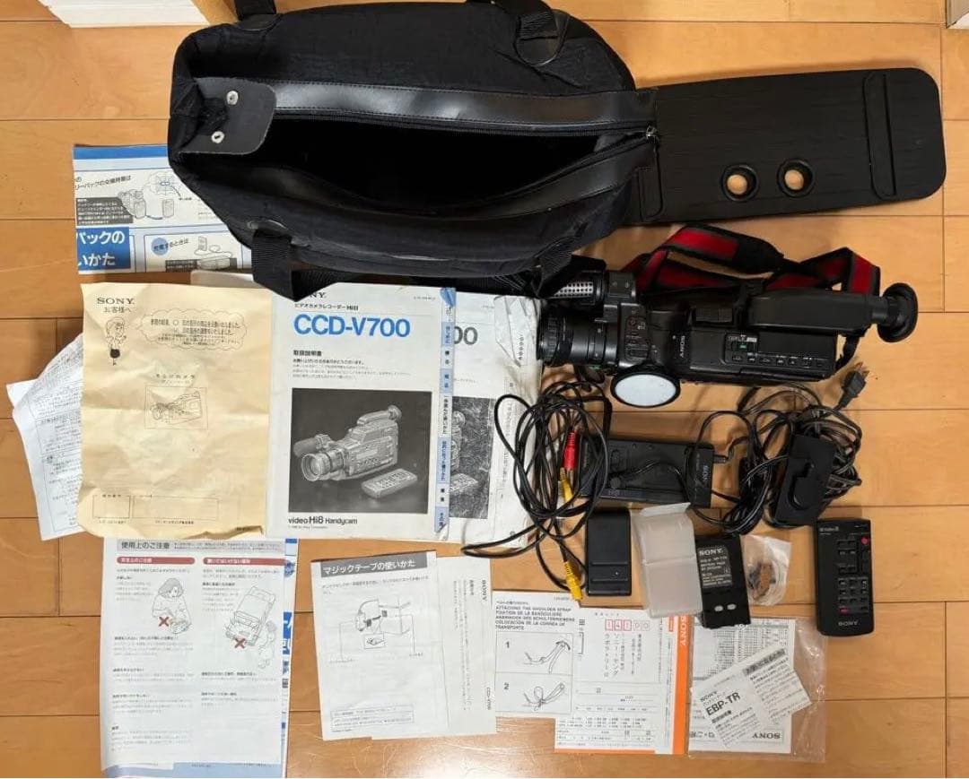 SONY CCD-V700 Hi8 ハンディカム ビデオカメラ ジャンク - メルカリ