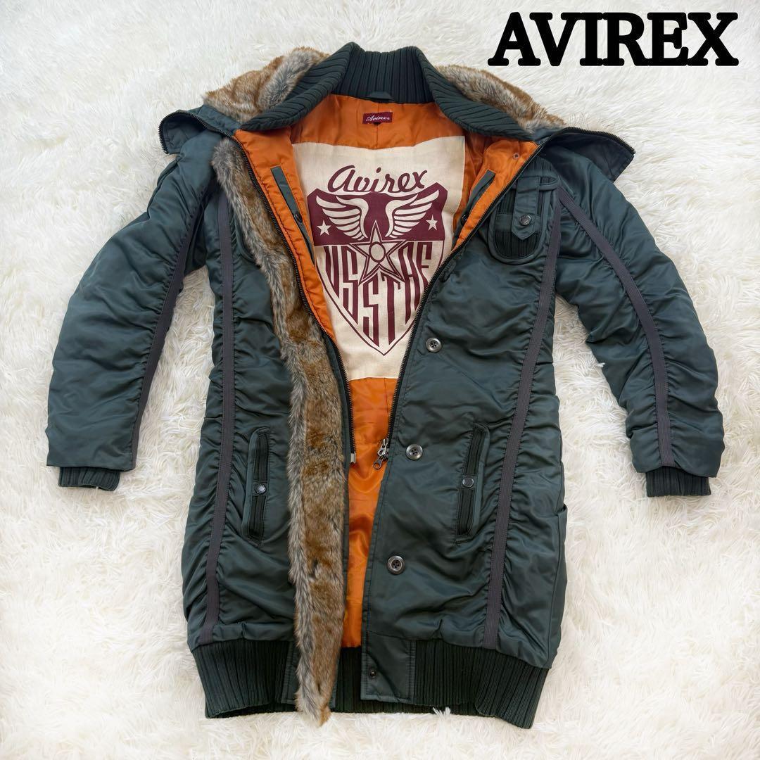 AVIREX モッズコート ファーコート MA-1 N-3B アヴィレックス - メルカリ