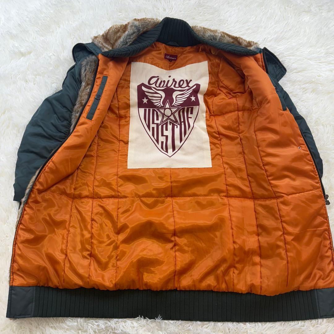 AVIREX モッズコート ファーコート MA-1 N-3B アヴィレックス - メルカリ