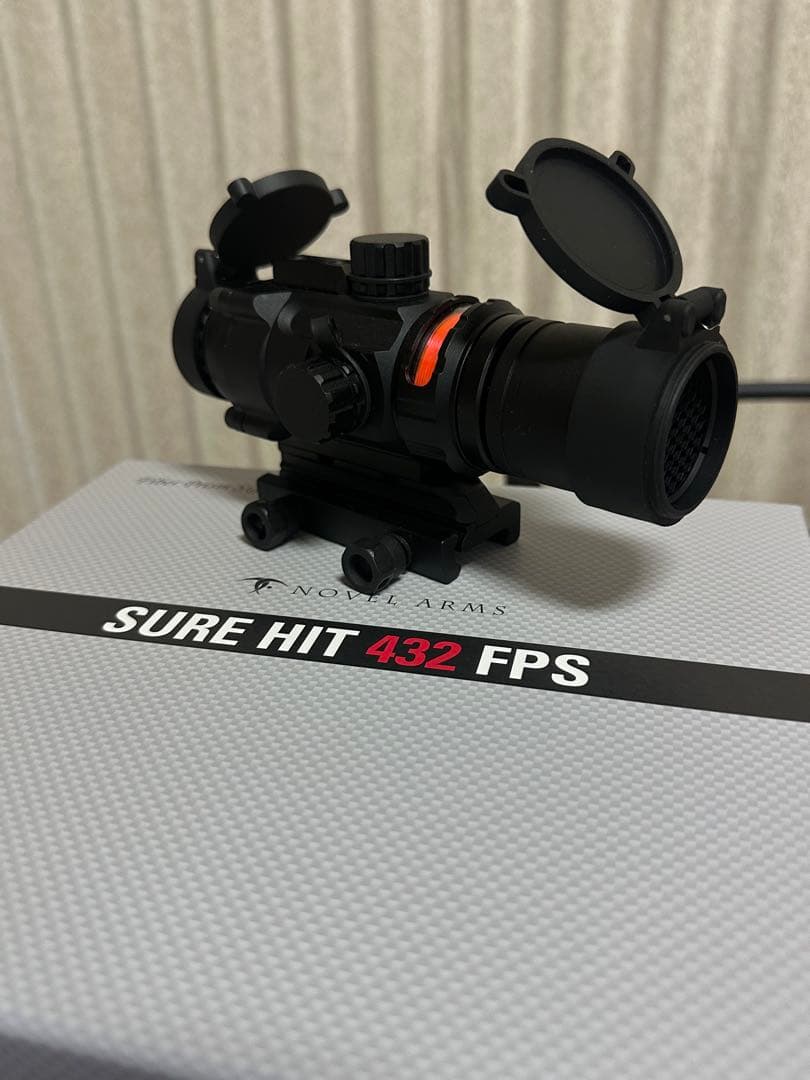 NOVEL ARMS SURE HIT 432 FPSファイバー プリズムサイト SURE HIT 432 FPS (シュアヒット) ノーベルアームズ 4倍スコープ