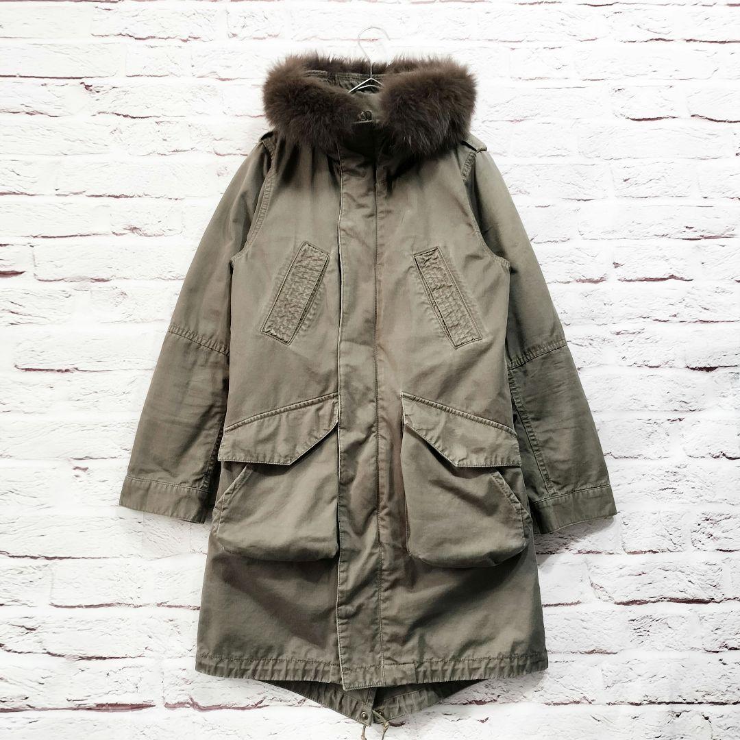 フォックスファー】イエナ IENA モッズコート ライナーファー