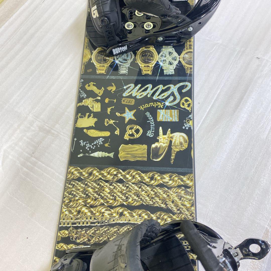 BURTON SEVEN 151cm バートン スノーボード 板 バートン Burton seven