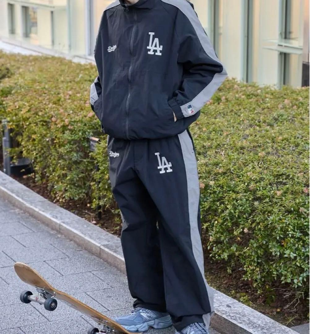 MLB LA ドジャース セットアップ ドローコード ダークネイビー - メルカリ