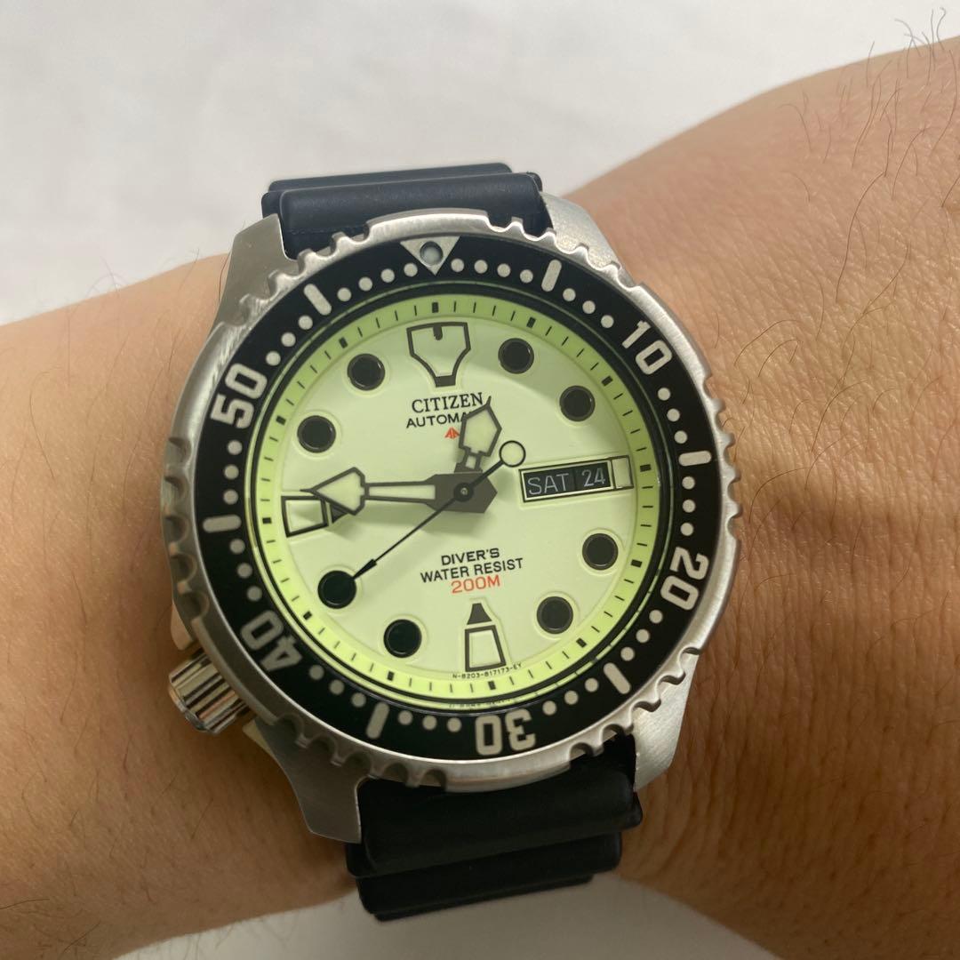 CITIZEN シチズン PROMASTER プロマスター NY0040-09W Amazon.co.jp: CITIZEN シチズン PROMASTER プロマスター NY0040-09W