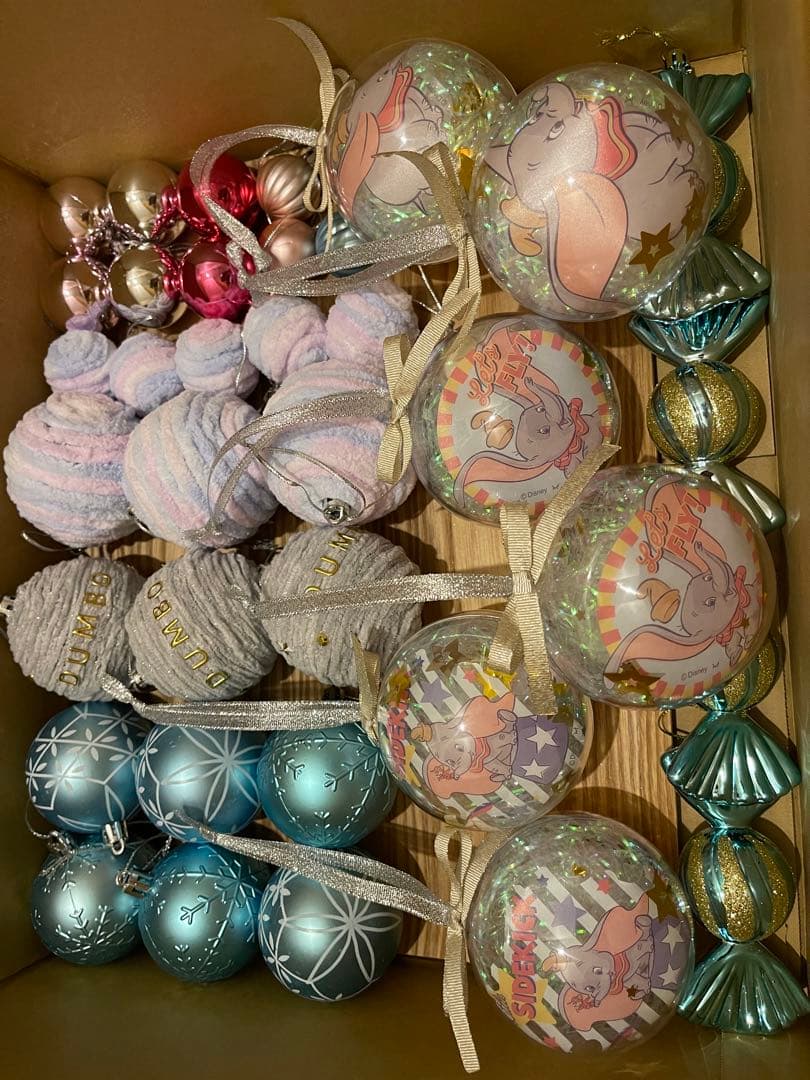 クリスマスツリーオーナメントセット ディズニーキャラクター ダンボ