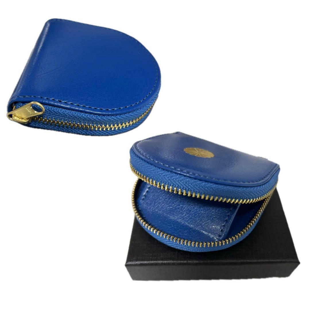 新品未開封】 皇居財布限定 小銭入れ 黒 菊の御紋入り コインケース