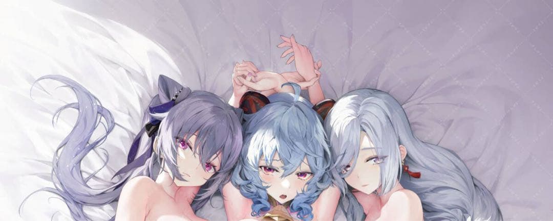 hakuworks haku89 申甘晴ベッドシーツ 脱衣ver