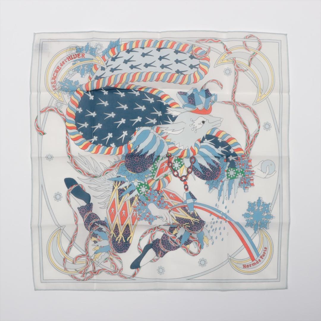 【ほぼ未使用】エルメス カレ45 冬の祭典Le Sacre de l’Hiver HERMES エルメス カレ45 冬の祭典Le Sacre de l'Hiver – Brandar