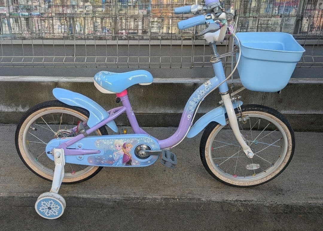 子供用自転車 16インチ アナと雪の女王 キッズサイクル『アナと雪の女王』デザイン7月14日（水）より順次