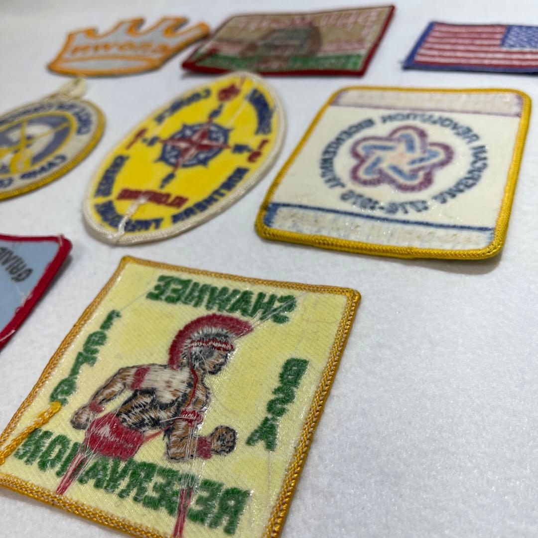 BSA ボーイスカウト ビンテージ 刺繍 ワッペン アメリカ USA パッチ