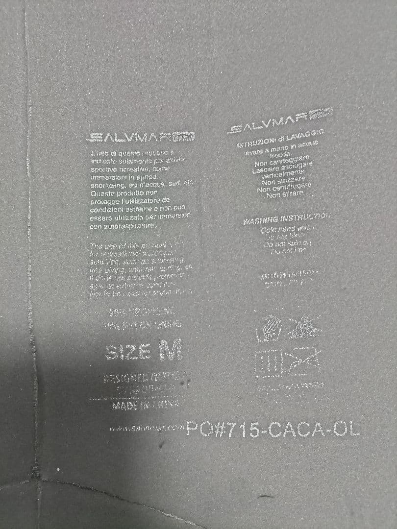 SALVIMAR フード付きウェットスーツ 5.5mm