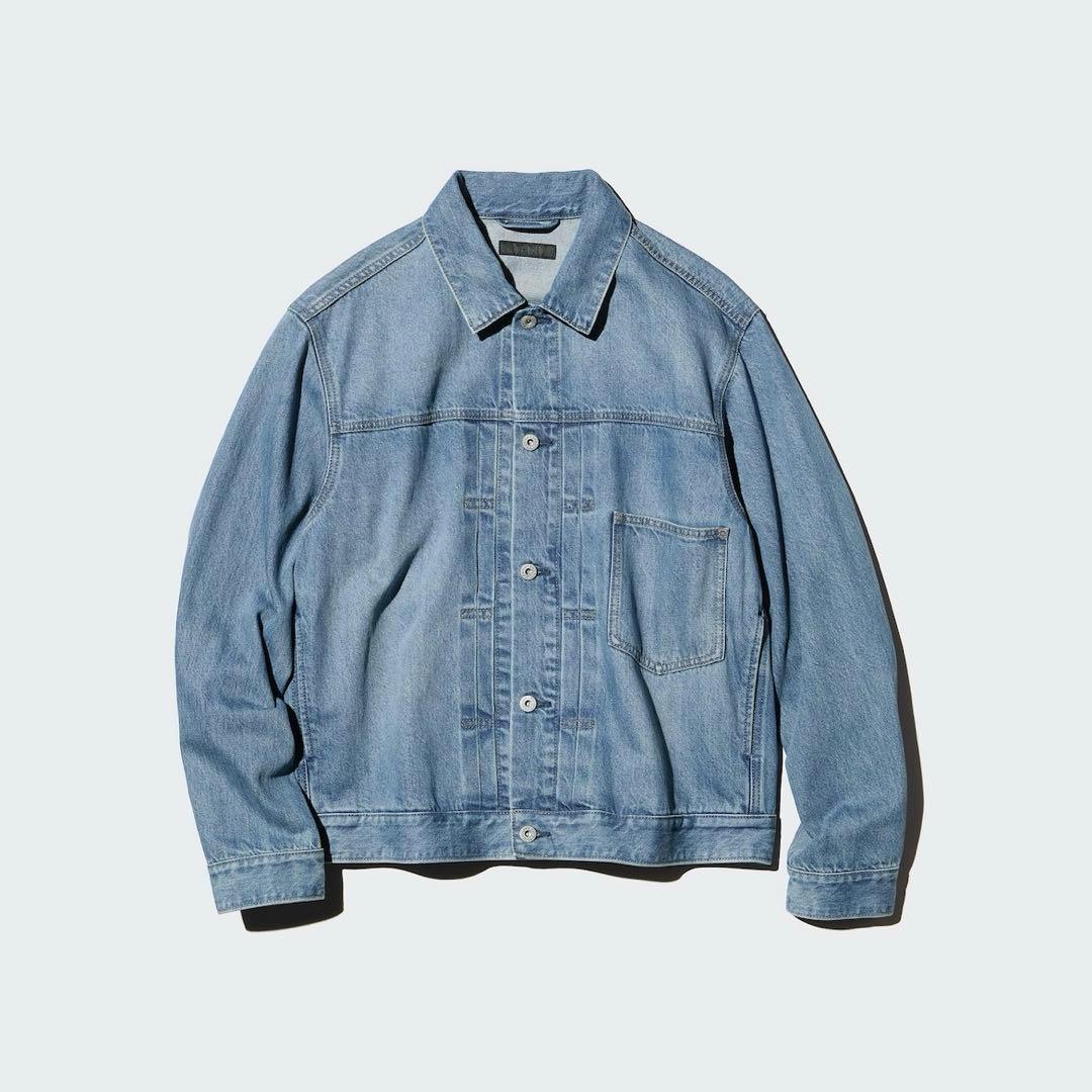 ユニクロ デニムトラッカージャケット 3XL - メルカリ