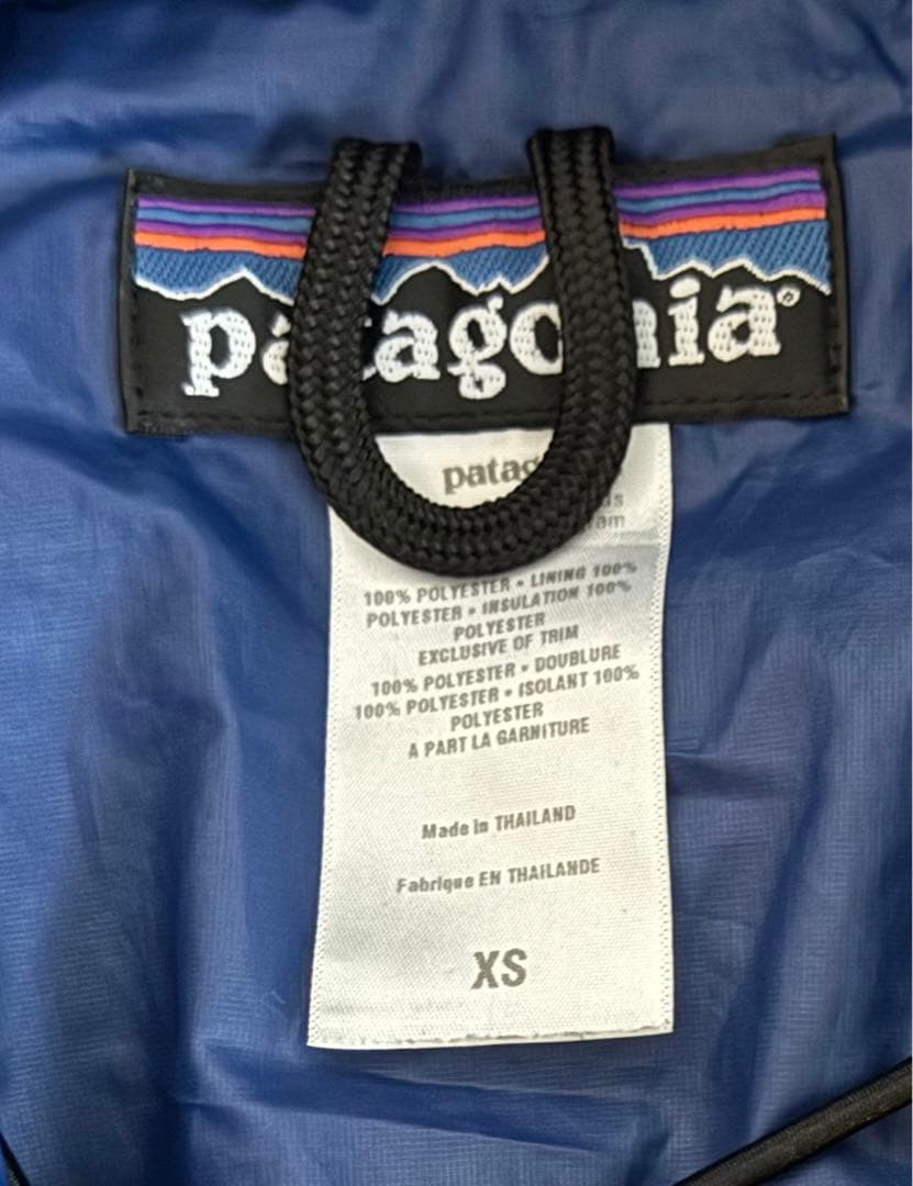 希少】09年Patagonia パタゴニア ダスパーカ コンチネンタルブルー