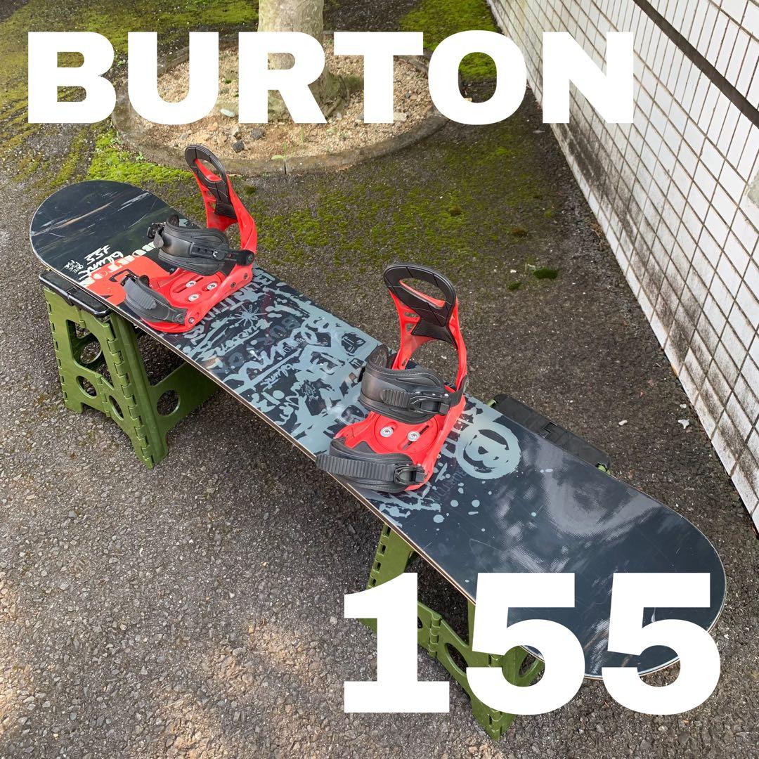スノーボードセット　BURTON BLUNT 155cm 初中級者向け Burton Women's Talent Scout Camber Snowboard - Winter 2024/2025
