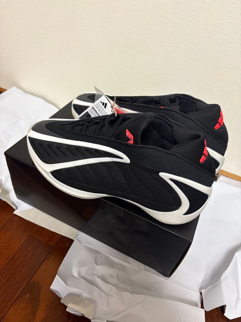 adidas アンソニーエドワーズ2 新品 29cm 黒×白 NBA バッシュ 楽天市場】アディダス アンソニー エドワーズ 2 AE2 adidas ANTHONY
