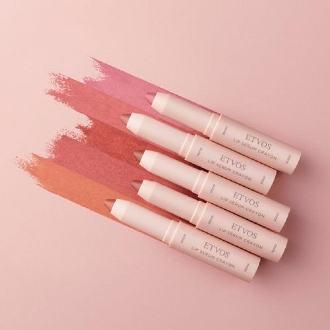 【未使用】ETVOS リップセラムクレヨン 限定品全5色セット ETVOS（エトヴォス） リップセラムクレヨン リップ 口紅 ルージュ ツヤ