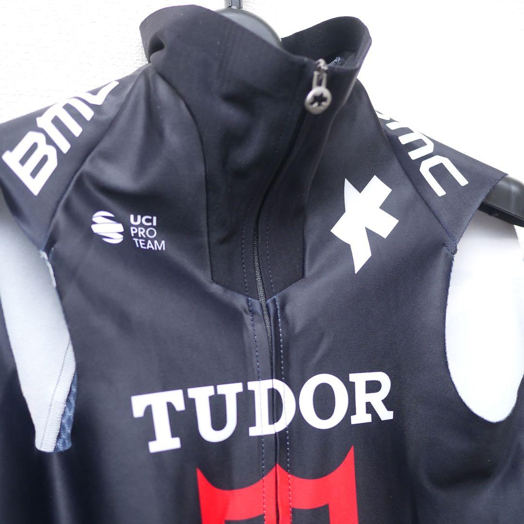 選手支給品 チューダープロサイクリング Tudor アソス ジレ SCA プロ