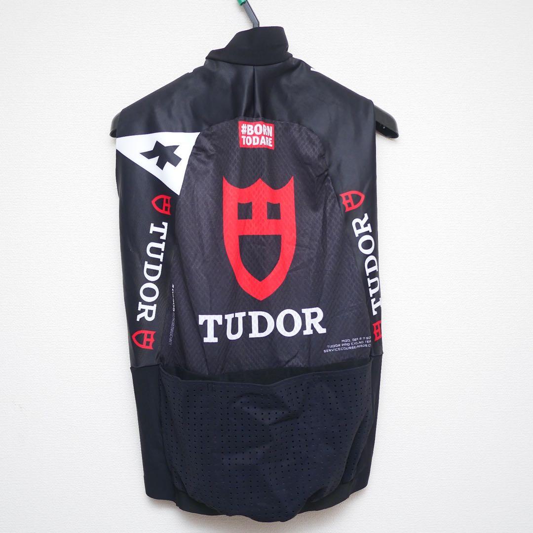 選手支給品 チューダープロサイクリング Tudor アソス ジレ SCA プロ