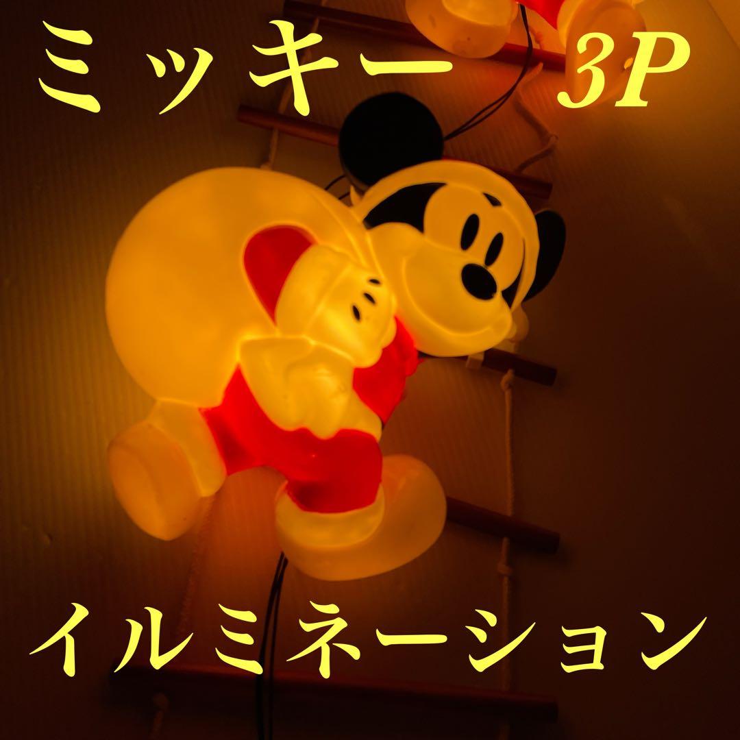 クリスマス ミッキー ディズニー はしご サンタ イルミネーション