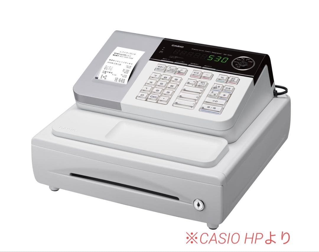 CASIO／カシオ 電子レジスター SE-S30 軽減税率対応 業務用　未使用品 カシオ SE-S30 軽減税率 対応