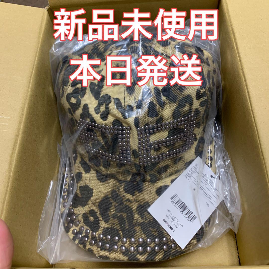 帽子 BEEDEN BD STUDS DAMAGE CAP LEO BEEDEN BD STUDS DAMAGE CAP LEO キャップ ヒョウ柄 - メルカリ