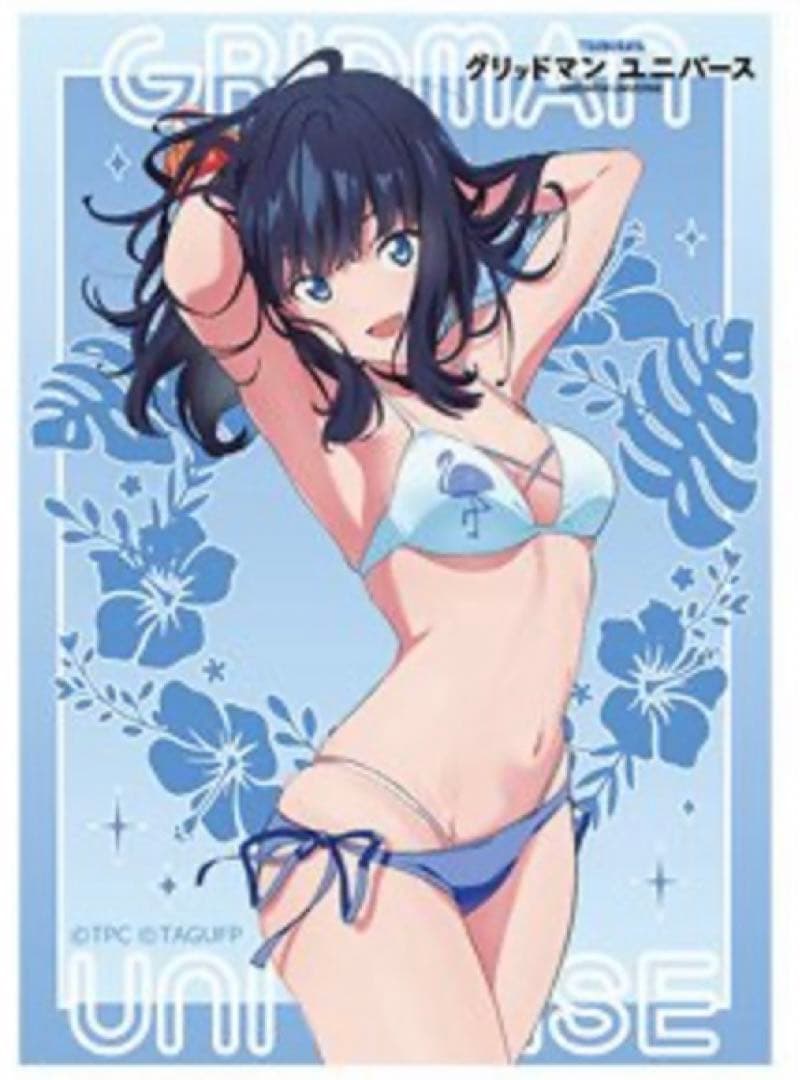 グリッドマンユニバース 宝多六花 新条アカネ ラバーマット カーテン魂