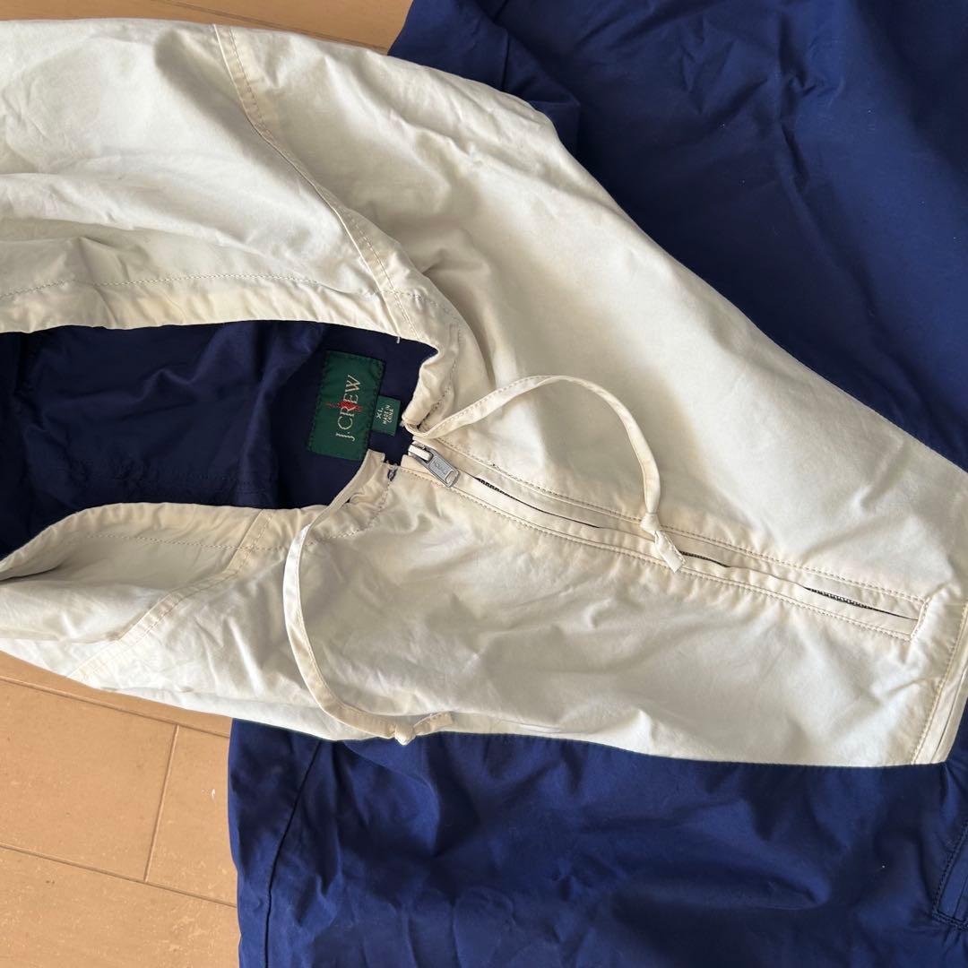 J.Crew XL フード付きマウンテンパーカー コットンアノラック - メルカリ