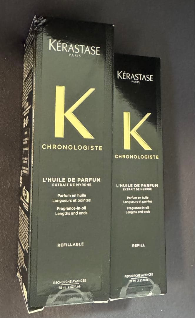 ケラスターゼユイルクロノロジストＮ　75ml 本体とリフィルセット14,850円 製品情報 - ユイル クロノロジスト | ケラスターゼ公式サイト