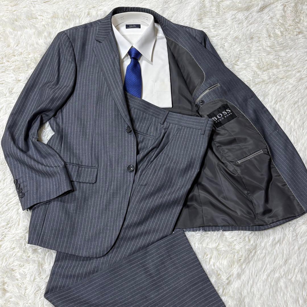HUGO BOSS ヒューゴボス セットアップ イタリー製 L〜XL相当 - メルカリ