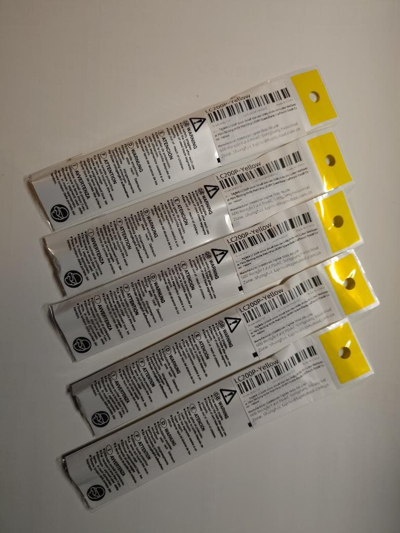 1524様専用】タジマカッターナイフ 黄・赤色 各5本組 計10本 - メルカリ