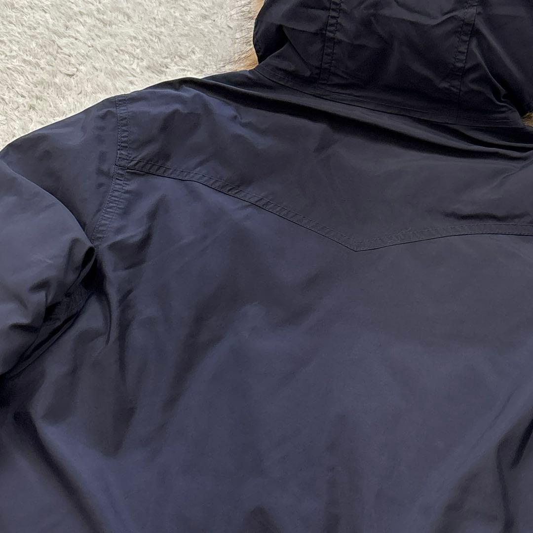 ラルフローレン N-2B ダウンジャケット ヴィンテージ ネイビー ファー