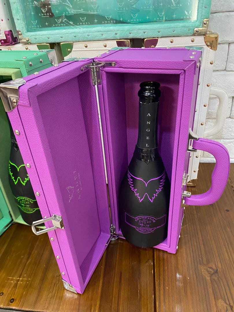 ⭐️【全国送料無料】エンジェル シャンパン 5本 空箱10個 撮影