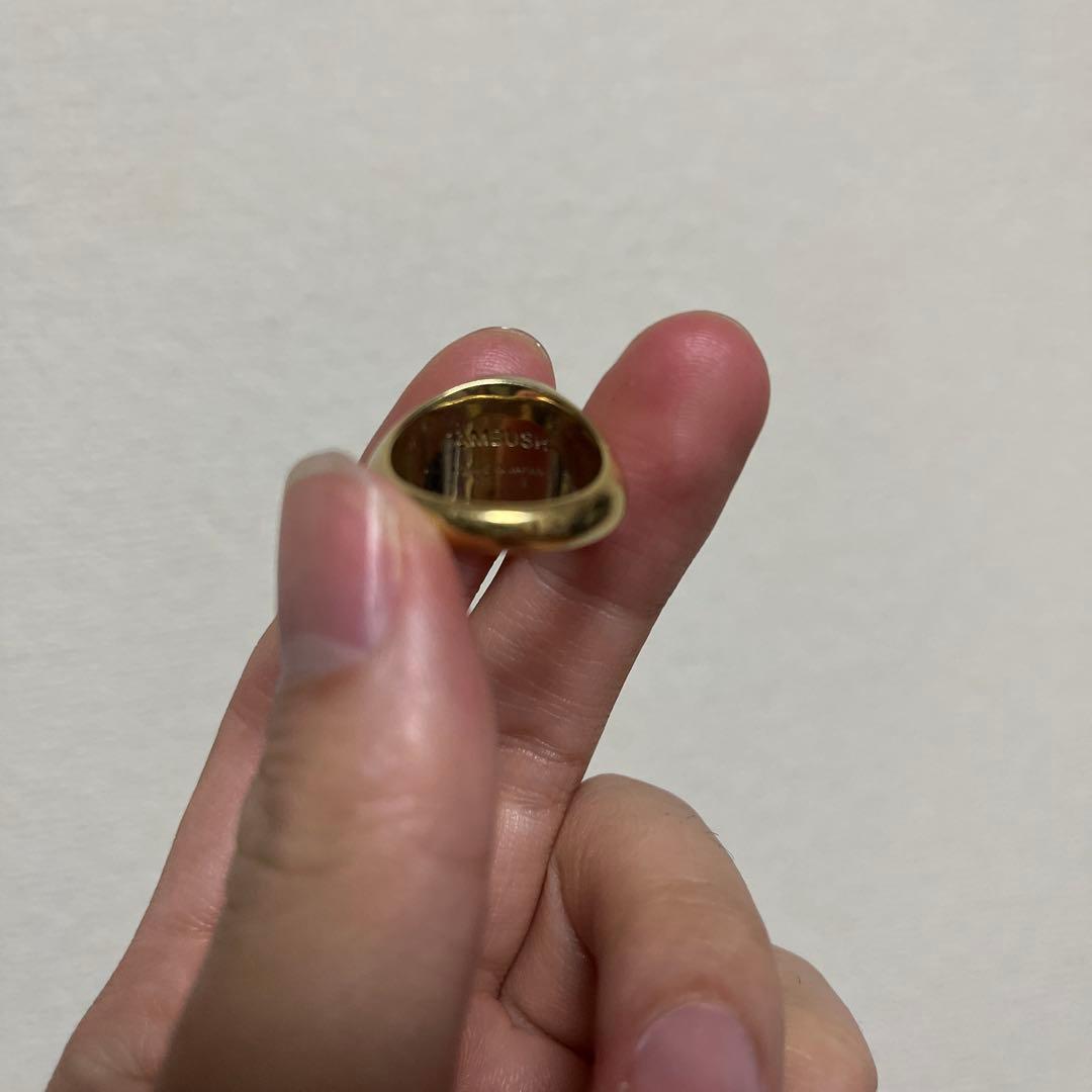 SYOON VERBAL シルバー925 リング Sサイズ ambush