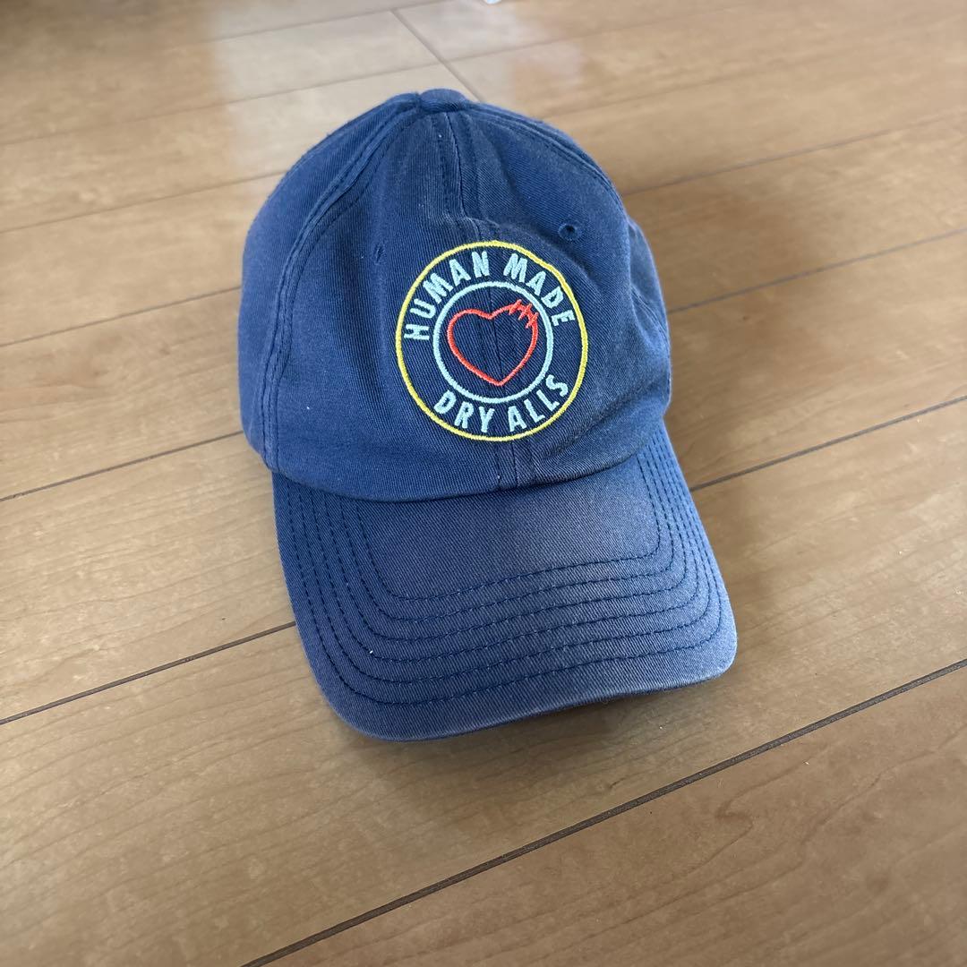 HUMAN MADE ネイビーキャップ - メルカリ
