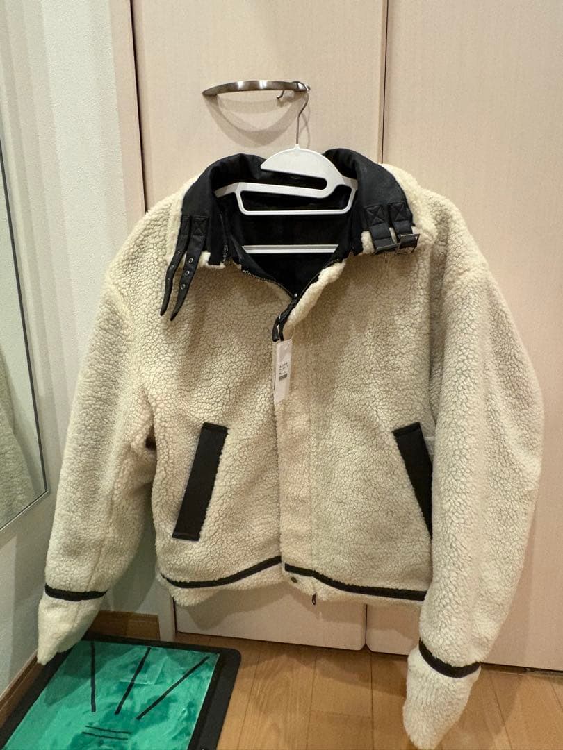 CLEL】 4way リバーシブルフェイクムートンジャケット ネロピザ様専用