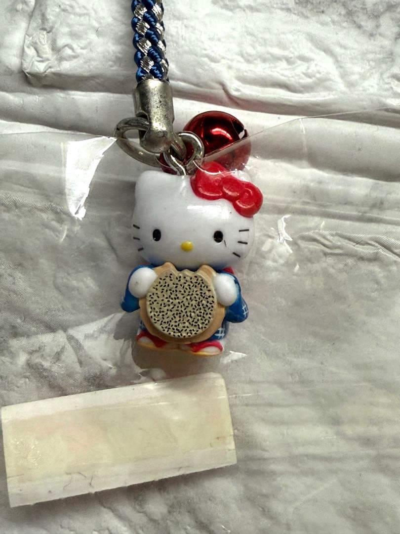 ご当地ストラップ ハローキティ 銀座カンカン娘 岩手 福島 新潟 その他