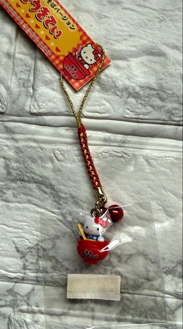 ご当地ストラップ ハローキティ 銀座カンカン娘 岩手 福島 新潟 その他