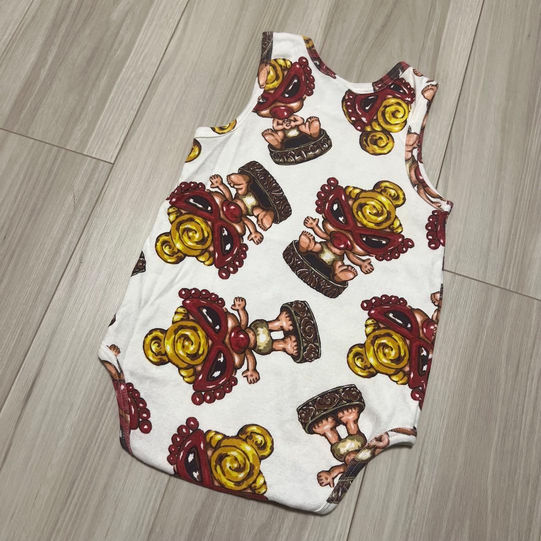 ヒステリックミニ ヒスミニ ノースリーブロンパース ロンパース 80