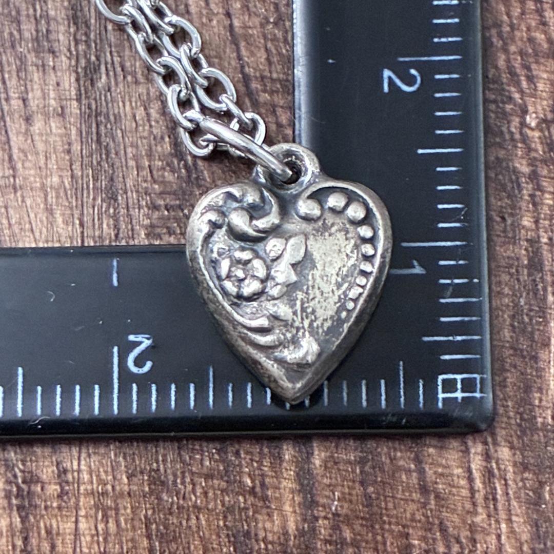 スウィートハートジュエリー勿忘草 花 シルバー ヴィンテージ