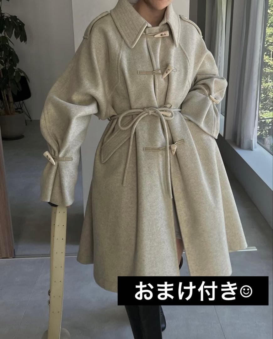 おまけ付き◎美品willfully テントトグルミディコート　mingle WILLFULLY（ウィルフリー）の「tent toggle jersey melton various