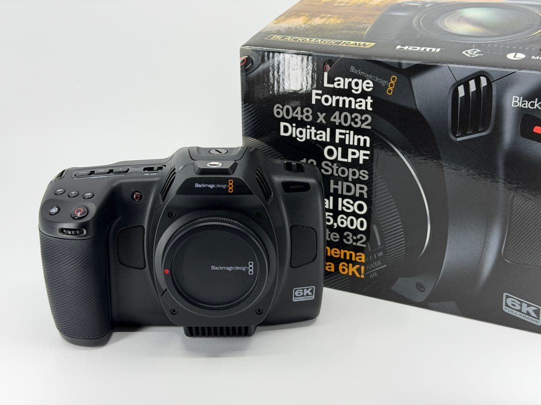 Blackmagic Cinema Camera 6K Davinch無、おまけ Used Blackmagic Design Cinema Camera 6K - L Fit | MPB